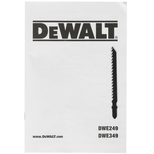 Купить Электрический лобзик DeWalt DWE 349  5301997. Характеристики, отзывы и цены в Донецке