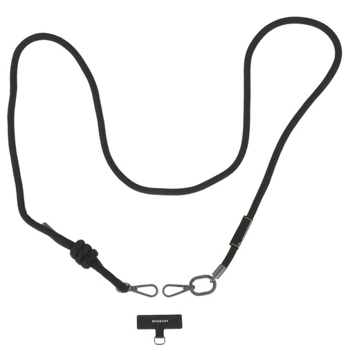 Купить Ремешок SwitchEasy Strap+Strap Card черный  9106843. Характеристики, отзывы и цены в Донецке