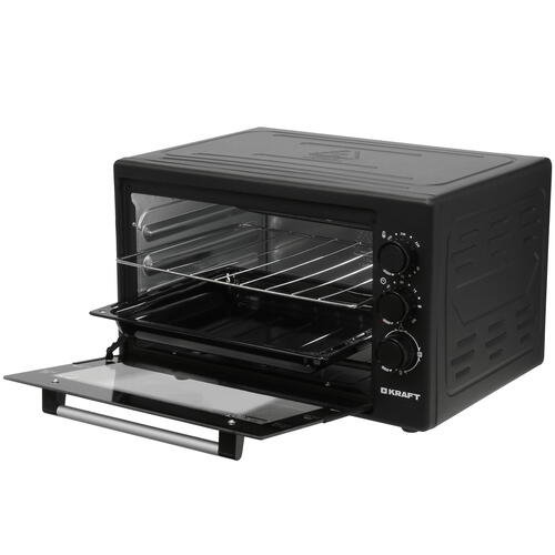 Купить Мини-печь Kraft KF-MO 3200 BL черный  5333038. Характеристики, отзывы и цены в Донецке