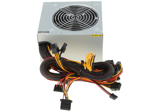 Купить Блок питания Chieftec iARENA 550W [GPA-550S] серый  1065811. Характеристики, отзывы и цены в Донецке