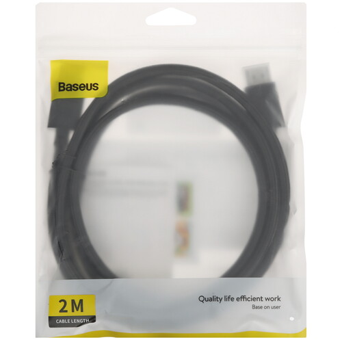 Купить Кабель  Baseus DisplayPort - DisplayPort, 2 м  5454133. Характеристики, отзывы и цены в Донецке
