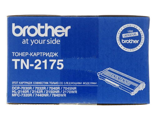 Купить Картридж лазерный Brother TN-2175 черный  0104289. Характеристики, отзывы и цены в Донецке