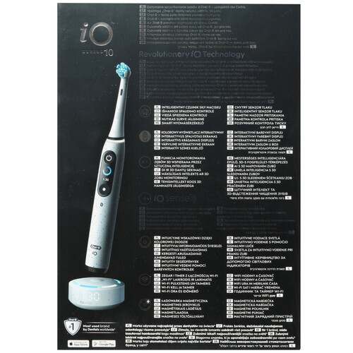 Купить Электрическая зубная щетка Braun Oral-B iO Series iOM10.1A3.1AD белый  5480461. Характеристики, отзывы и цены в Донецке