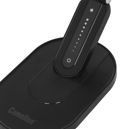 Купить Настольный светильник Camelion KD-859 C02 черный  9125240. Характеристики, отзывы и цены в Донецке