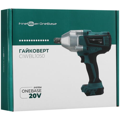 Купить Гайковерт FinePower OneBase CIWBL1050 OneBase20  , Без ЗУ, Без АКБ  4891277. Характеристики, отзывы и цены в Донецке