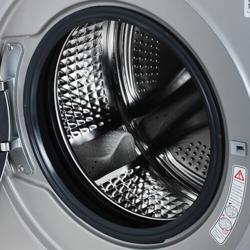 Купить Стиральная машина Haier HW80-BP14969AS серебристый  9291541. Характеристики, отзывы и цены в Донецке