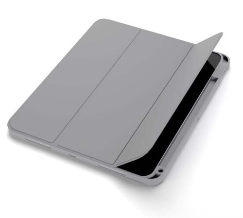 Купить Чехол-книжка VLP Split Folio для Apple iPad Air 13" (M2) серый  5487173. Характеристики, отзывы и цены в Донецке
