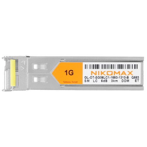 Купить SFP-модуль NIKOMAX GL-OT-SG06LC1-1550-1310-B  5631075. Характеристики, отзывы и цены в Донецке