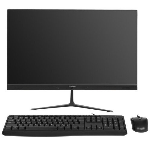 Купить 23.8" Моноблок Digma Optimum [DM23N6-8CXW01]  9143975. Характеристики, отзывы и цены в Донецке