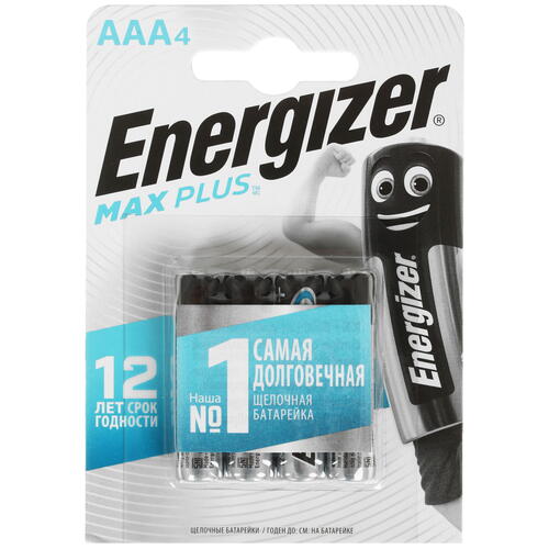 Купить Батарейка Energizer Max Plus AAA / AAA (LR03/FR03)  4884352. Характеристики, отзывы и цены в Донецке