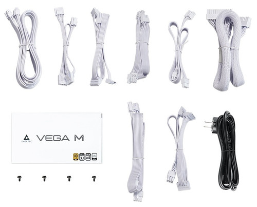 Купить Блок питания Chieftec Vega 1000W White [PPG-1000-CW] белый  5632096. Характеристики, отзывы и цены в Донецке