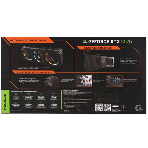 Купить Видеокарта GIGABYTE GeForce RTX 5070 GAMING OC  5613396. Характеристики, отзывы и цены в Донецке