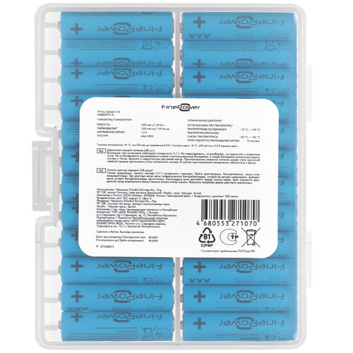 Купить Батарейка FinePower AAA (LR03/FR03)  5410504. Характеристики, отзывы и цены в Донецке