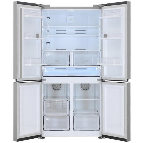 Купить Холодильник многодверный  Hotpoint HFP4 625I X серебристый  5449885. Характеристики, отзывы и цены в Донецке