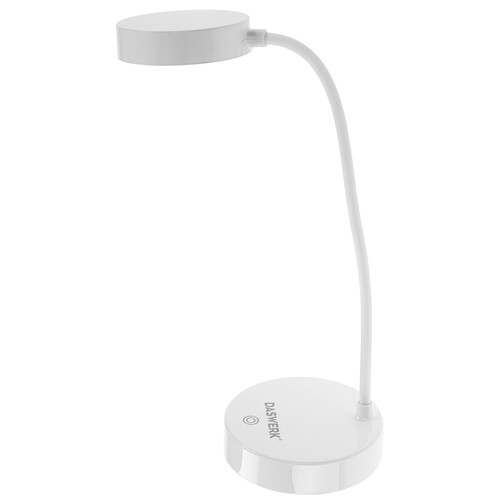 Купить Настольный светильник DASWERK 237990 белый  9171563. Характеристики, отзывы и цены в Донецке