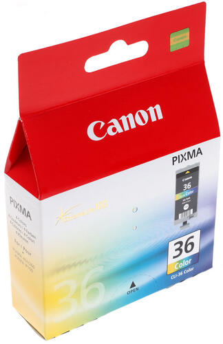 Купить Картридж Canon CLI-36 многоцветный  0100440. Характеристики, отзывы и цены в Донецке