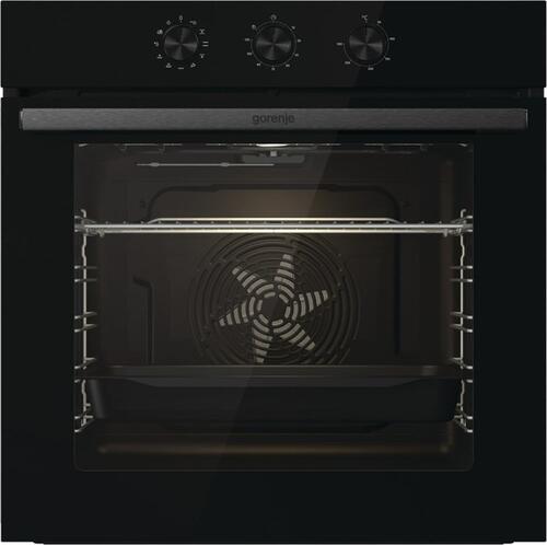 Купить Электрический духовой шкаф Gorenje BO6725E02BG черный  5355342. Характеристики, отзывы и цены в Донецке