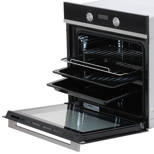 Купить Электрический духовой шкаф Haier HOQ-K2ANN3BX черный  5434242. Характеристики, отзывы и цены в Донецке