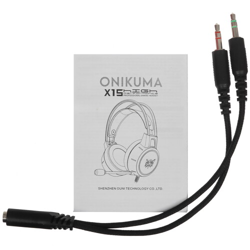 Купить Проводные наушники Onikuma X15 PRO черный 2025  5618861. Характеристики, отзывы и цены в Донецке