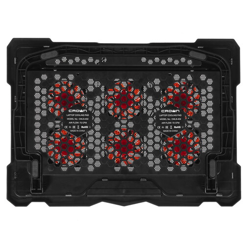 Купить Охлаждающая подставка Crown CMLS-402 черный  4775606. Характеристики, отзывы и цены в Донецке