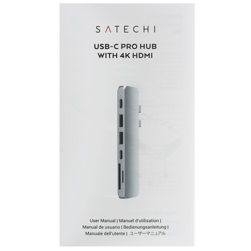 Купить Док-станция Satechi Aluminum Type-C Pro Hub Adapter  9073227. Характеристики, отзывы и цены в Донецке