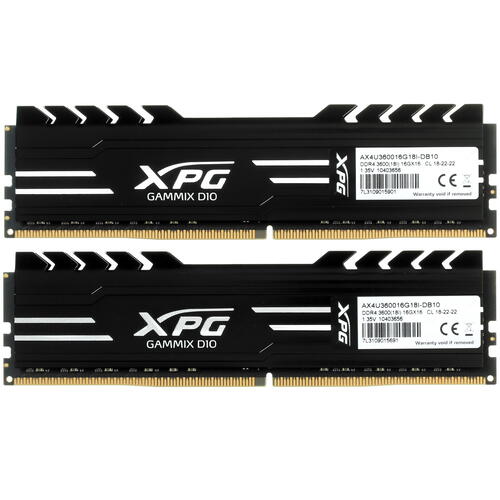 Купить Оперативная память ADATA XPG GAMMIX D10 [AX4U360016G18I-DB10] 32 ГБ  4847038. Характеристики, отзывы и цены в Донецке