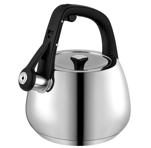 Купить Чайник для плиты Polaris Mela-2.5L серебристый  9140001. Характеристики, отзывы и цены в Донецке