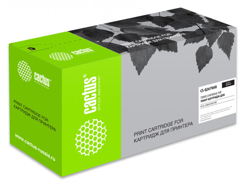 Купить Картридж лазерный Cactus CS-Q2670AR черный  5303622. Характеристики, отзывы и цены в Донецке