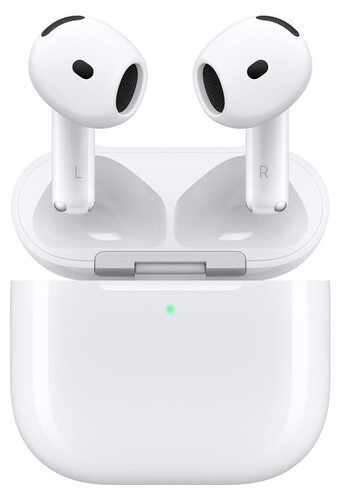 Купить Наушники TWS Apple AirPods 4 ANC белый 2024  5491552. Характеристики, отзывы и цены в Донецке