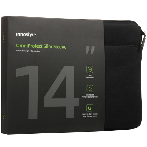 Купить 14" Чехол Innostyle S112BLK-14 черный  5486489. Характеристики, отзывы и цены в Донецке