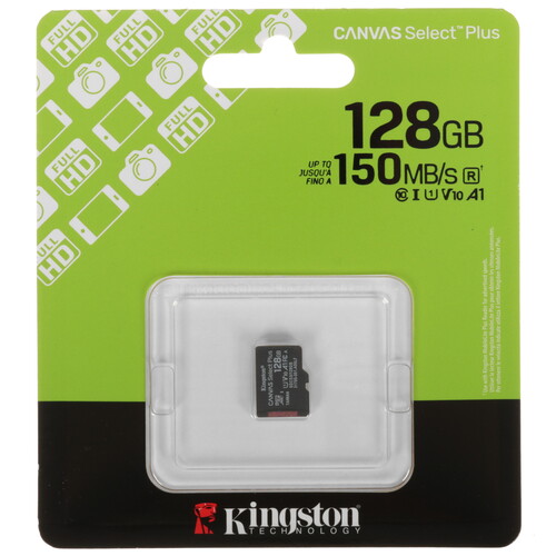 Купить Карта памяти Kingston microSDXC 128 ГБ  5634467. Характеристики, отзывы и цены в Донецке