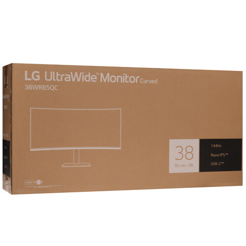 Купить 37.5" Монитор LG UltraWide 38WR85QC-W белый  5463063. Характеристики, отзывы и цены в Донецке