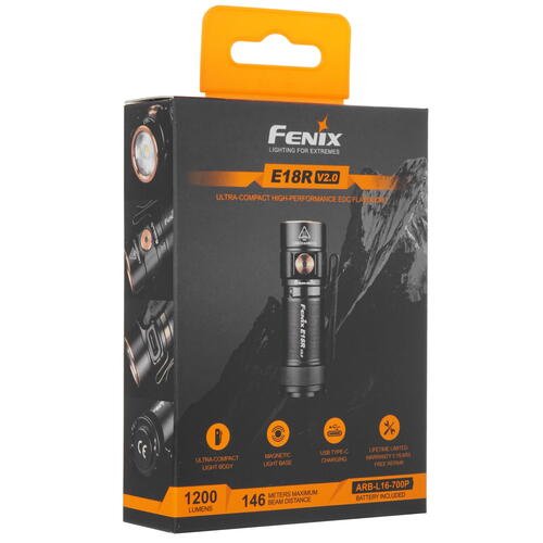 Купить Фонарь Fenix E18R V2.0  9923892. Характеристики, отзывы и цены в Донецке