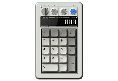 Купить Цифровой блок проводная + беспроводная 8BitDo Retro Mechanical Numpad - M Edition  5465258. Характеристики, отзывы и цены в Донецке