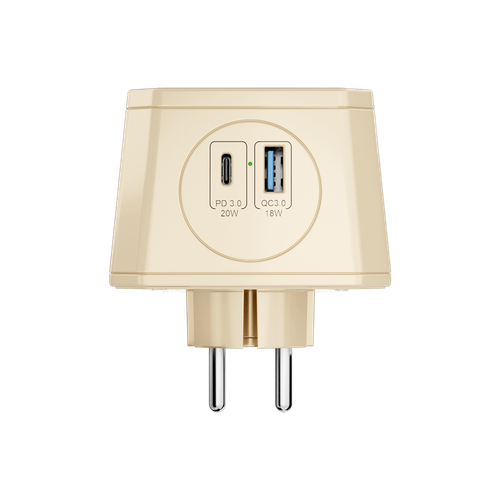 Купить Разветвитель AGNI TP-WJ2U3E-L-ivory бежевый  9354092. Характеристики, отзывы и цены в Донецке