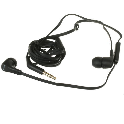 Купить Проводные наушники Philips TAE1105BK черный  4711066. Характеристики, отзывы и цены в Донецке