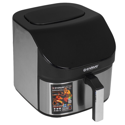 Купить Аэрогриль Endever AF-129 черный  9207960. Характеристики, отзывы и цены в Донецке