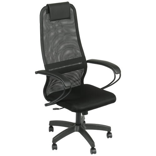 Купить Кресло офисное Метта SU-B-8/подл.100/осн.001 черный  4857145. Характеристики, отзывы и цены в Донецке