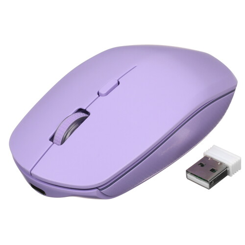 Купить Мышь беспроводная KEYRON WM-MC227  фиолетовый  5401826. Характеристики, отзывы и цены в Донецке