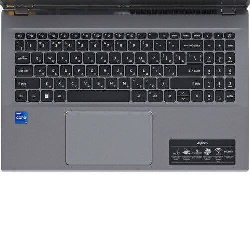 Купить 15.6" Ноутбук Acer Aspire 5 A515-57-73G5 серый  5436463. Характеристики, отзывы и цены в Донецке