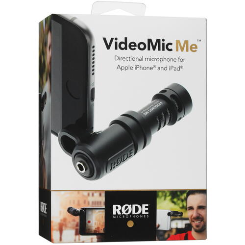 Купить Микрофон RODE VideoMic ME черный  4872926. Характеристики, отзывы и цены в Донецке