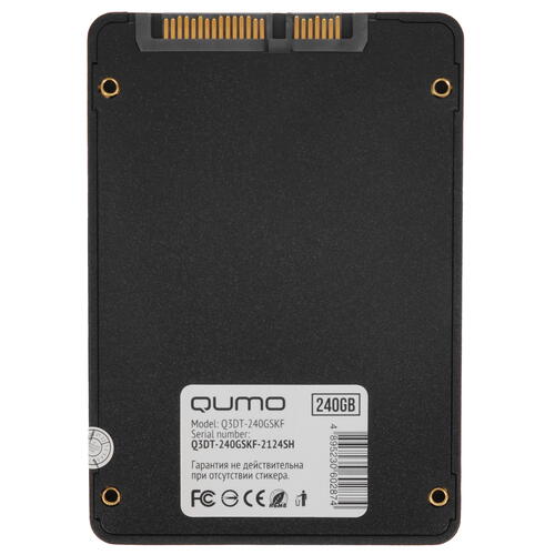 Купить 240 ГБ 2.5" SATA накопитель QUMO Novation [Q3DT-240GSKF]  4836094. Характеристики, отзывы и цены в Донецке