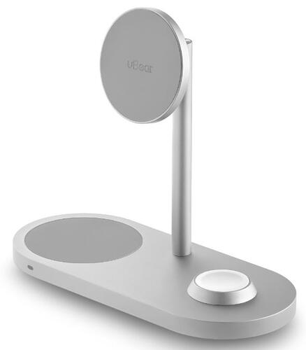 Купить Беспроводное зарядное устройство uBear Stage Pro 3-in-1  5466099. Характеристики, отзывы и цены в Донецке