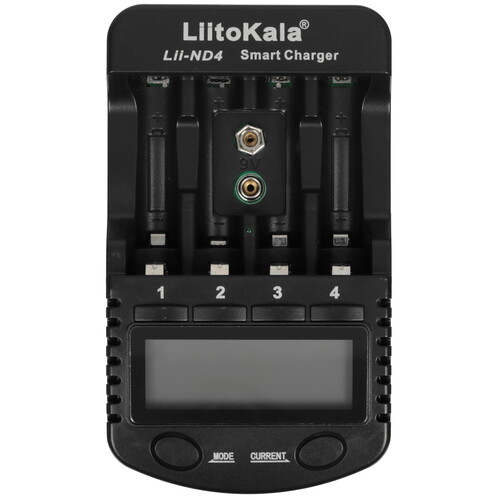 Купить Зарядное устройство LiitoKala Lii-ND4 EU+carcable  9212387. Характеристики, отзывы и цены в Донецке