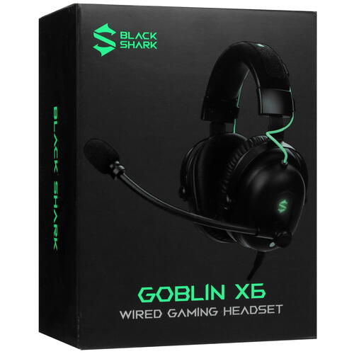 Купить Проводные наушники Black Shark Goblin X6 черный 2022  5402313. Характеристики, отзывы и цены в Донецке