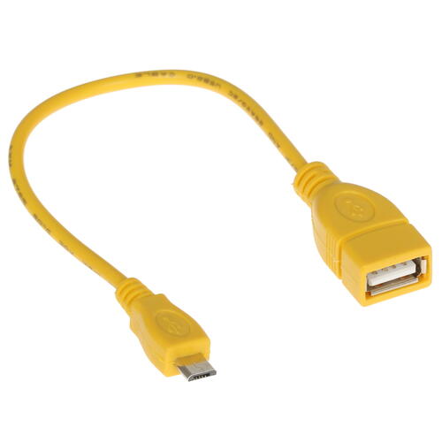 Купить OTG-кабель DEXP желтый  1089789. Характеристики, отзывы и цены в Донецке