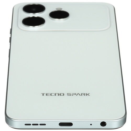 Купить 6.67" Смартфон Tecno SPARK 40 256 ГБ белый  5633202. Характеристики, отзывы и цены в Донецке