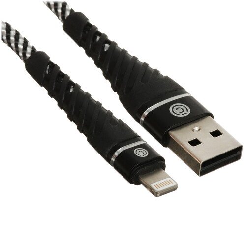 Купить Кабель круглый ВСЕГАЗИН Lightning 8-pin - USB 2.0 Type-A черный 1 м  5482475. Характеристики, отзывы и цены в Донецке