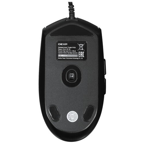 Купить Мышь проводная DEXP Exorcist DG-102  черный  5045676. Характеристики, отзывы и цены в Донецке