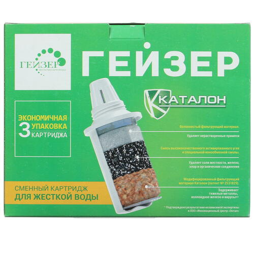 Купить Картридж для фильтра Гейзер 302  1332414. Характеристики, отзывы и цены в Донецке